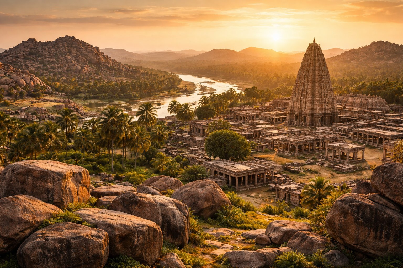 Hampi ruins