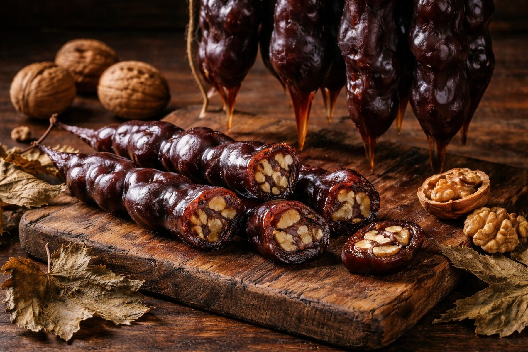 Churchkhela - Grape and Walnut Candy