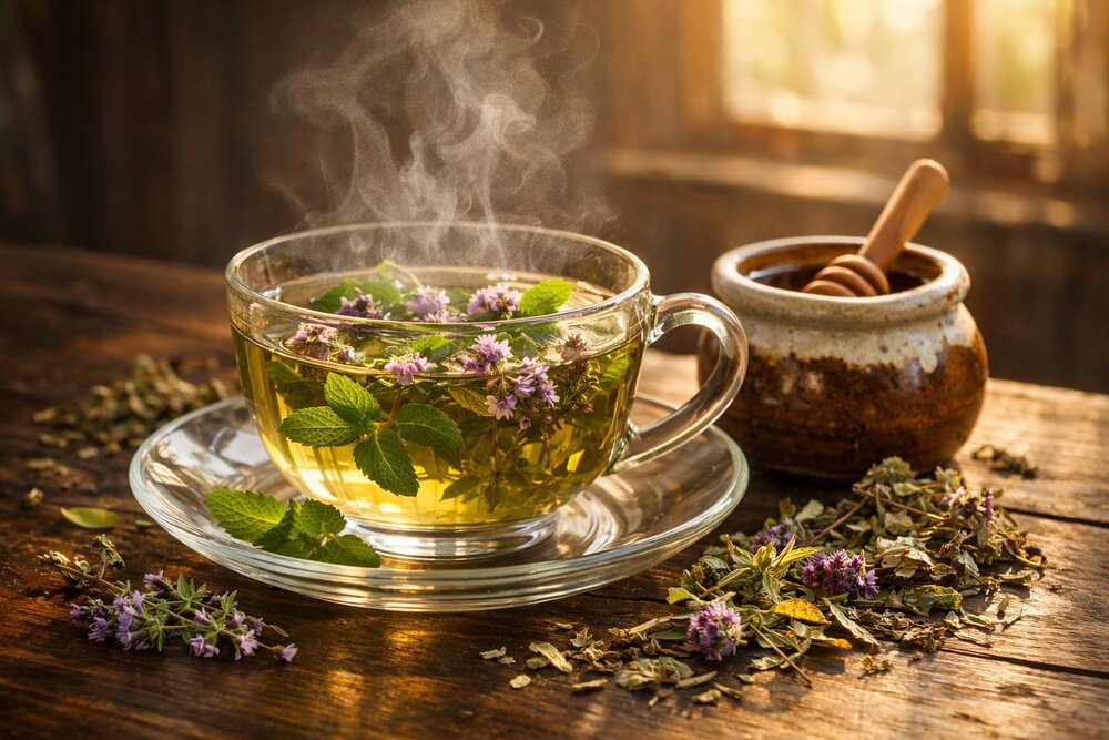 Abkhazian mountain herbal tea