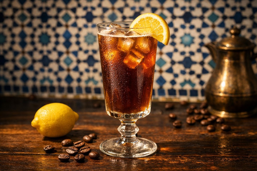 Mazagran iced coffee