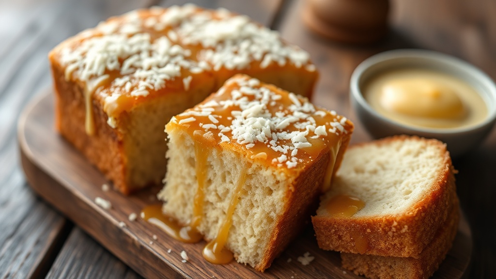 Fa'ausi - Coconut Caramel Bread