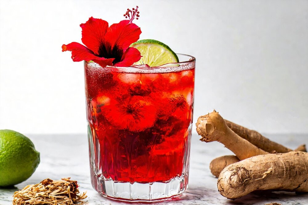 Sorrel Rum Cooler