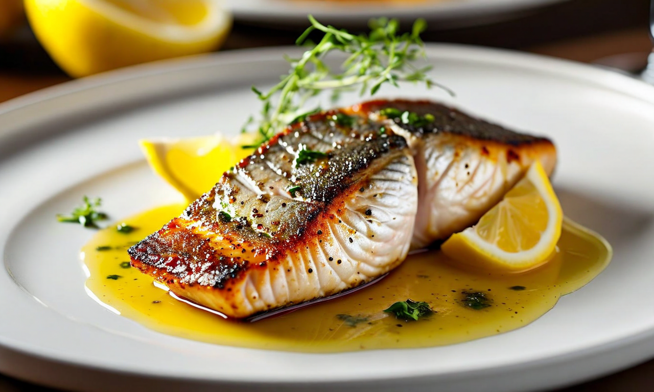 Barramundi with lemon myrtle