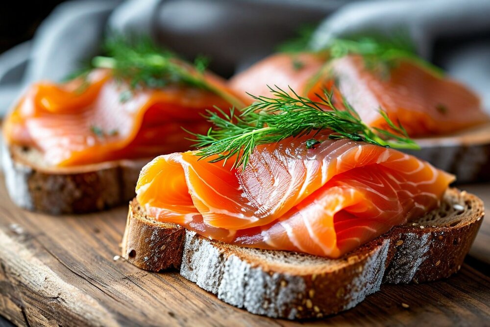 Smørbrød med Røkelaks