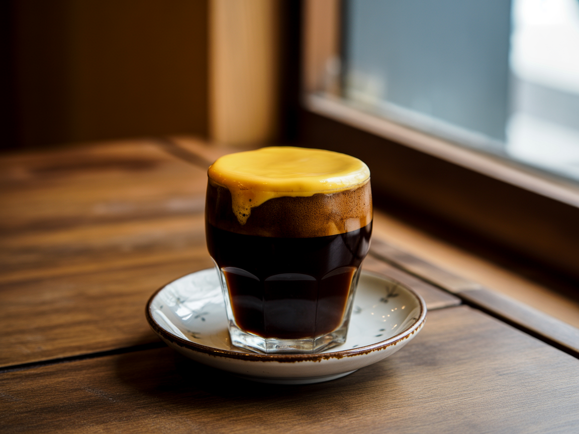 Cà phê trứng Vietnamese egg coffee