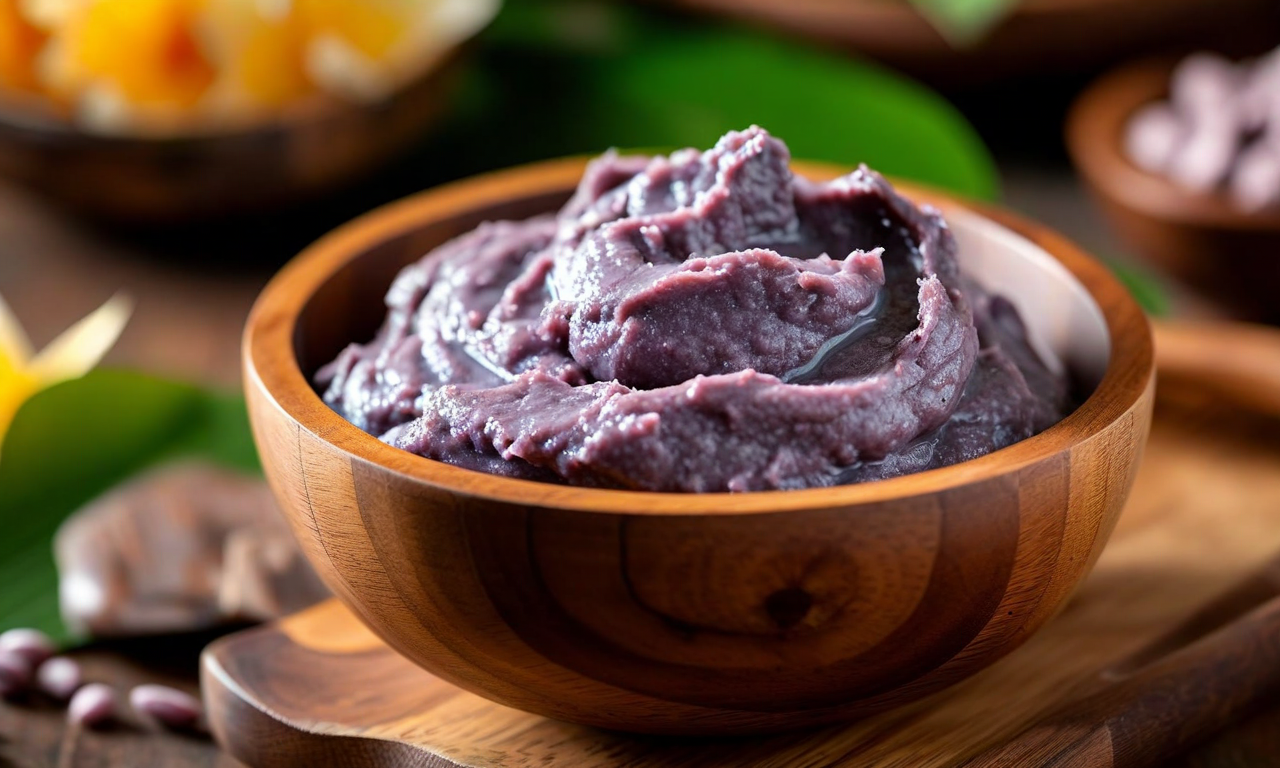 Poi, a pounded starch dish