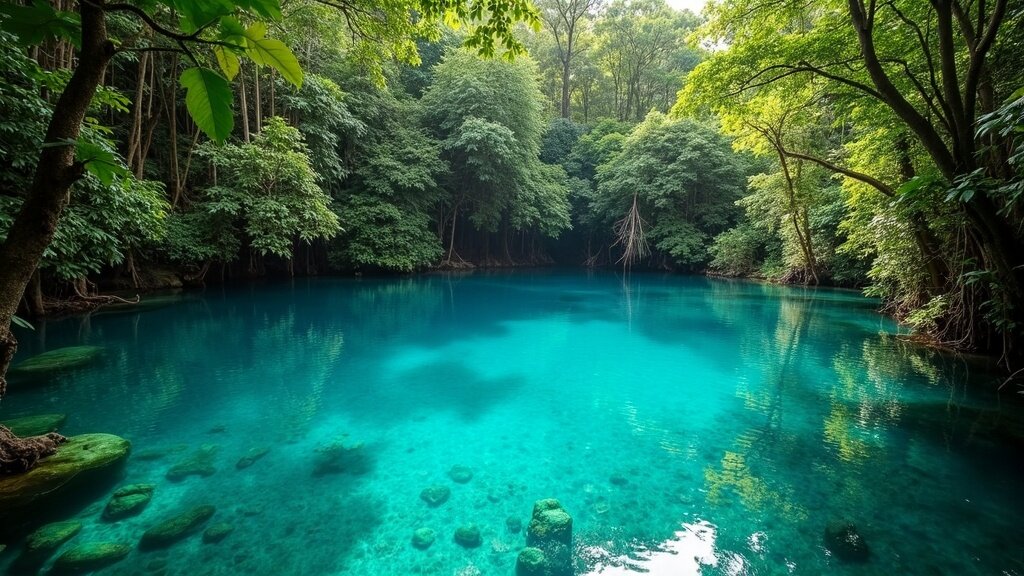 Blue hole Espiritu Santo