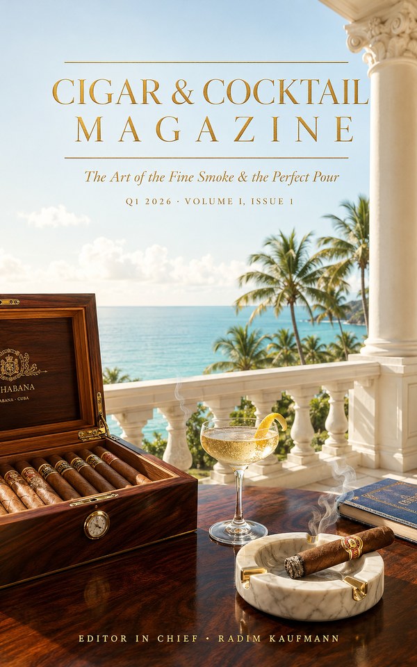 Cigar & Cocktail Magazine — Q1 2026, Volume I, Issue 1