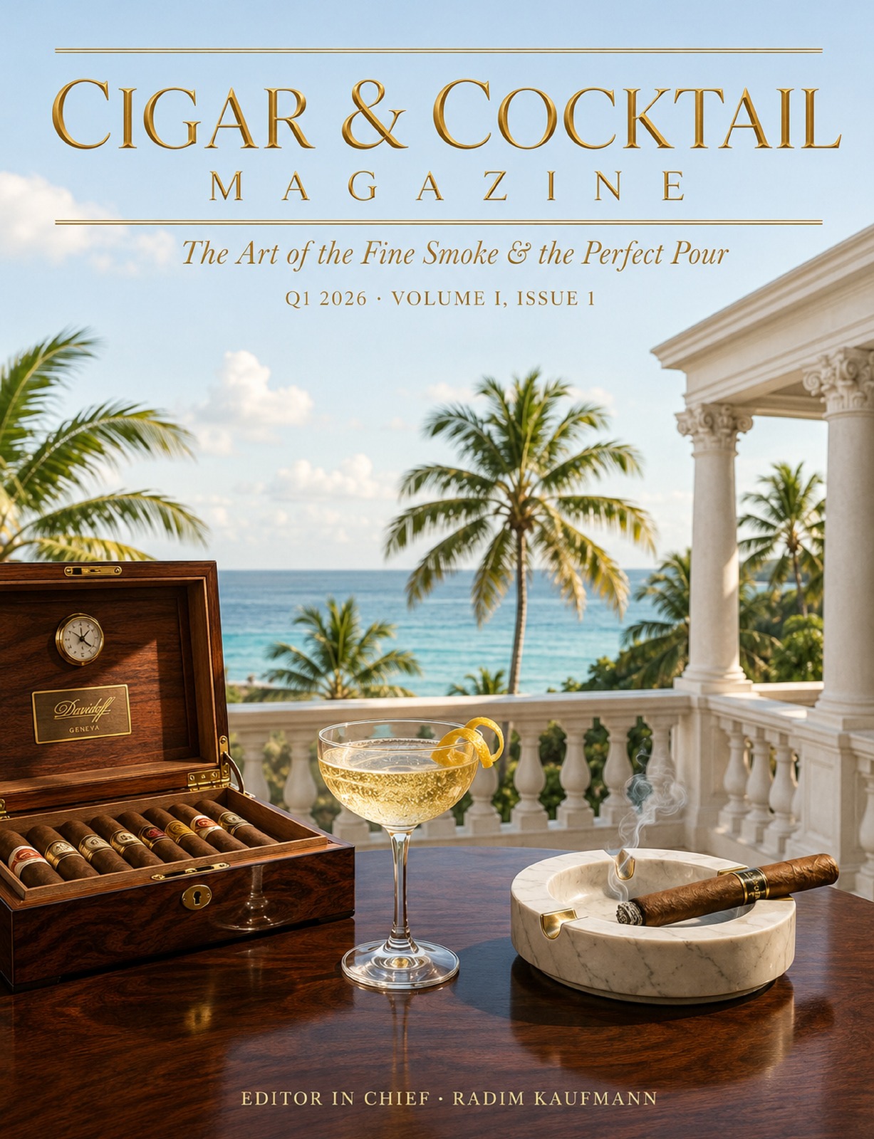 Cigar & Cocktail Magazine Q1 2026 — Volume I, Issue 1