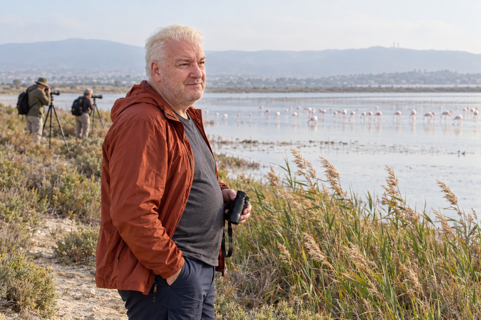 Φλαμίνγκο στην Αλυκή Ακρωτηρίου