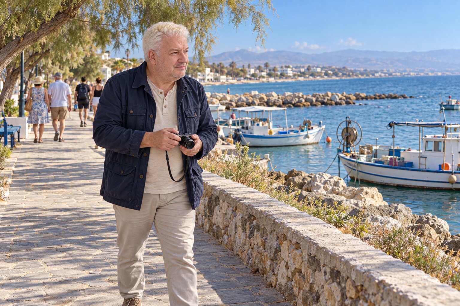 Ψαρόβαρκες στην ακτή της Δεκέλειας