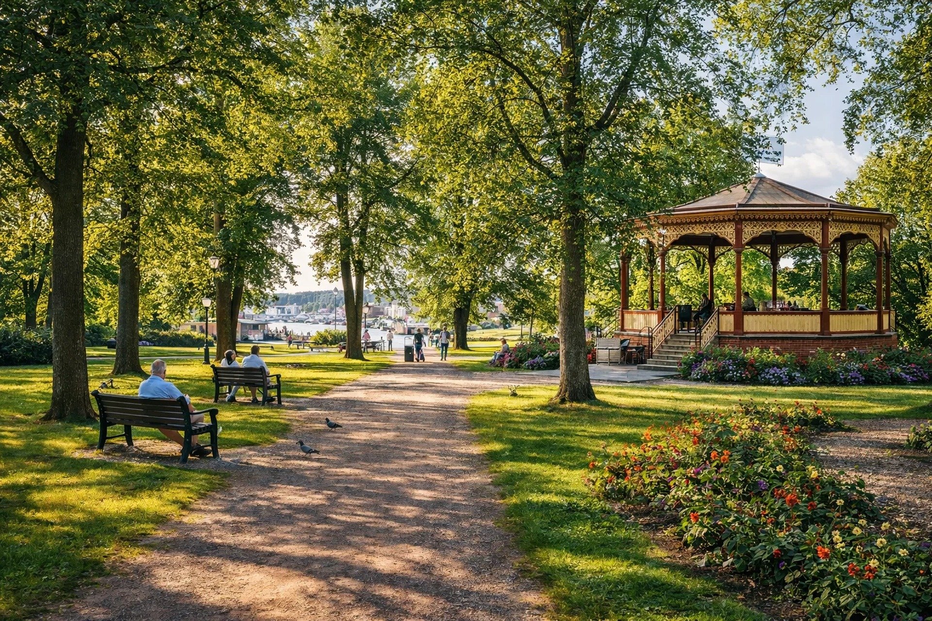 Sittkoff Park in Mariehamn