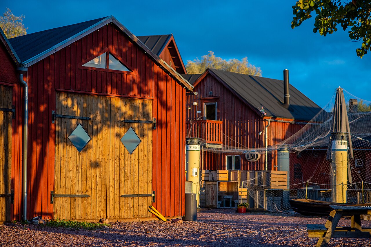 Námořní čtvrť Sjökvarteret, Mariehamn, 2020