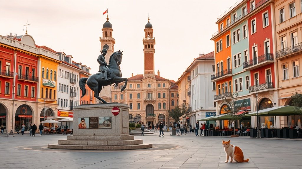 Skanderbeg Square, Tirana