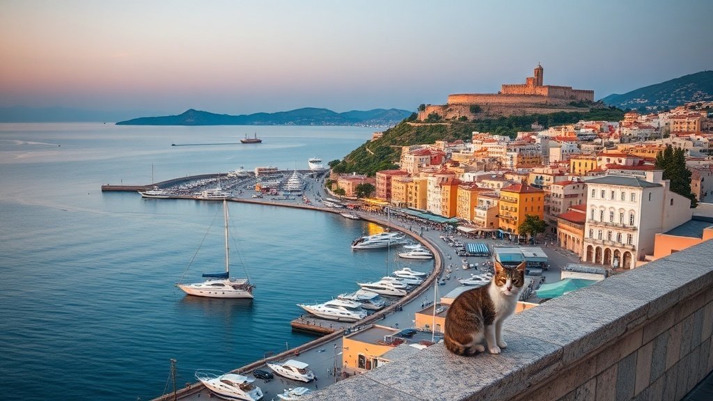 Sarandë waterfront