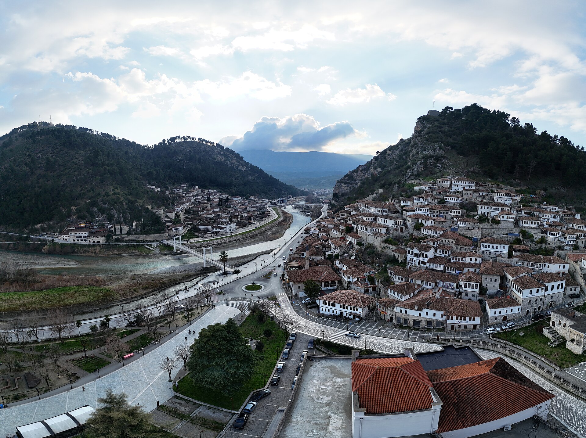 Berat — Mangalem, Gorica a Osum