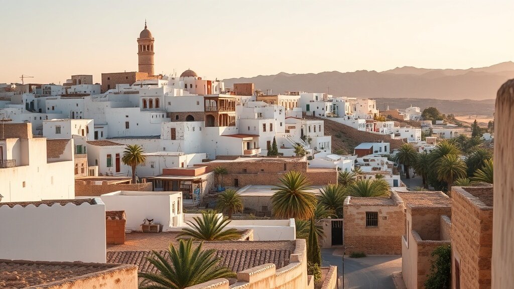 Ghardaïa in the M'Zab Valley, Algeria
