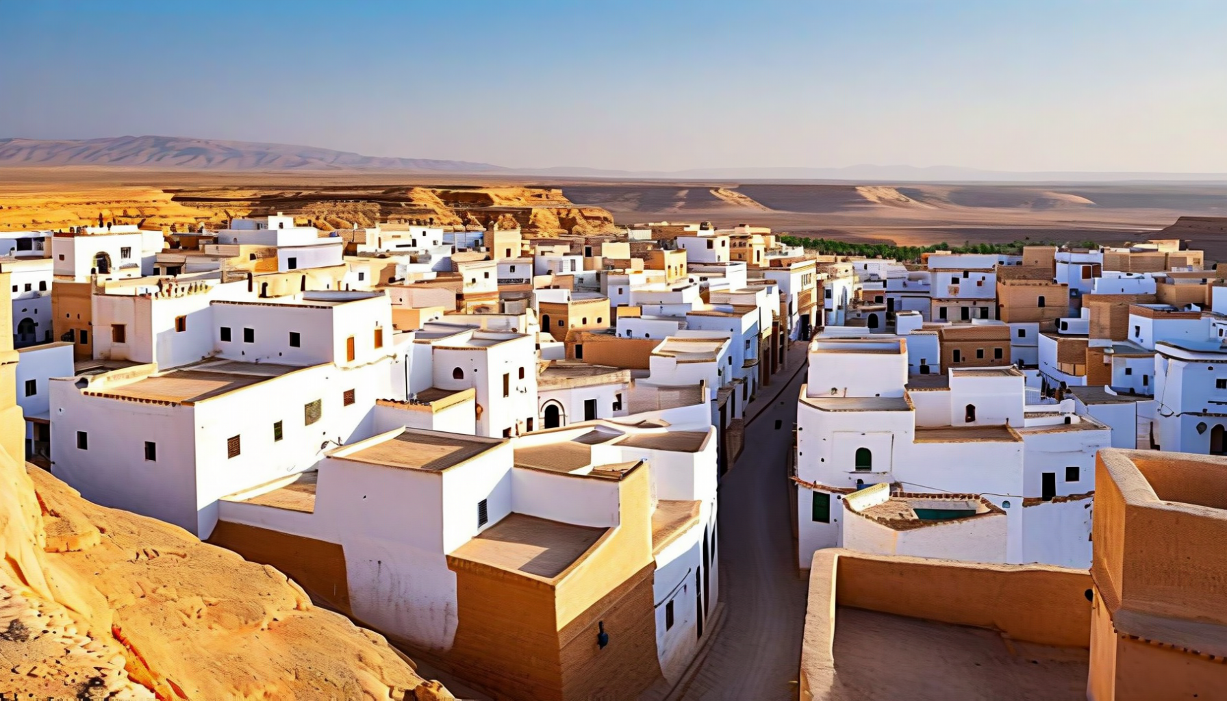 M'Zab Valley architecture in Ghardaia