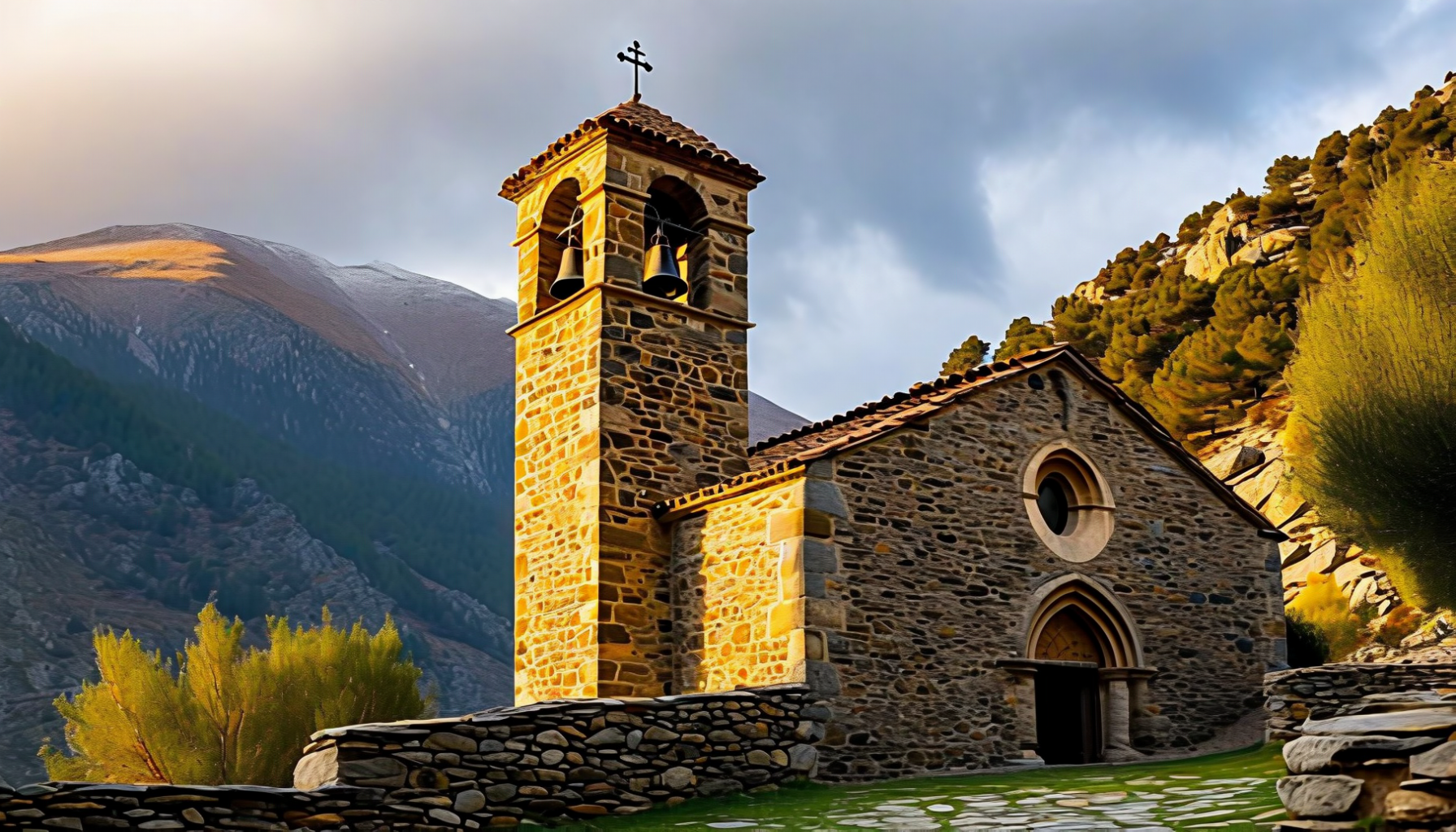 Romanesque church Sant Joan de Caselles