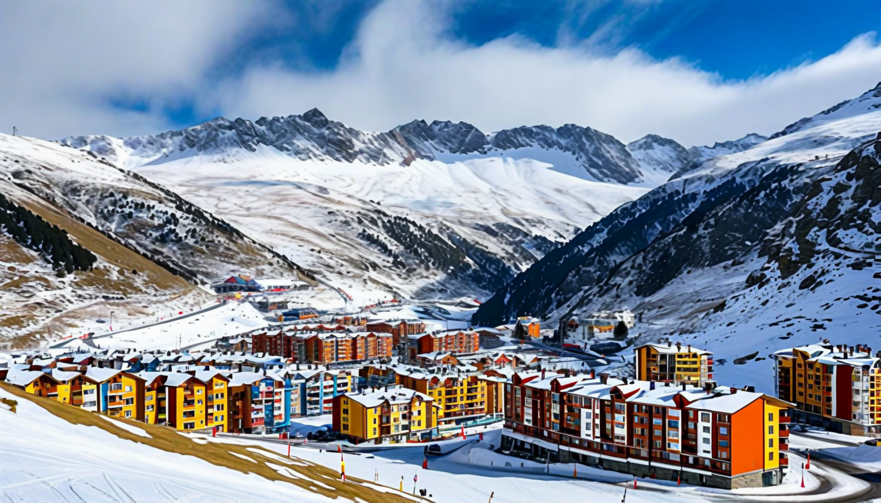 Pas de la Casa town and slopes