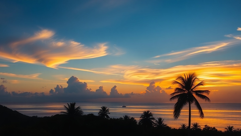 Sunset, Antigua