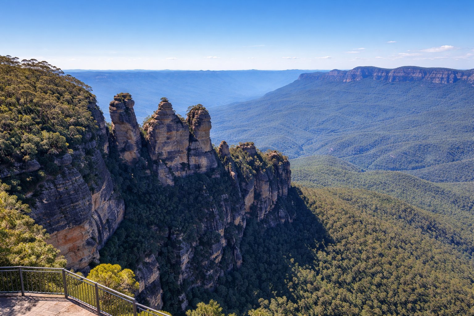 Blue Mountains Three Sisters rock formation