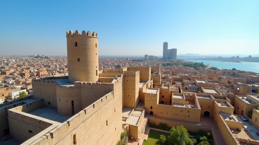 Baku Old City Icherisheher with Maiden Tower
