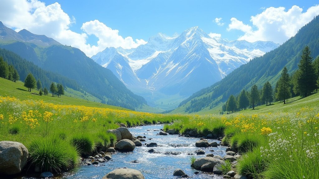 Greater Caucasus mountains