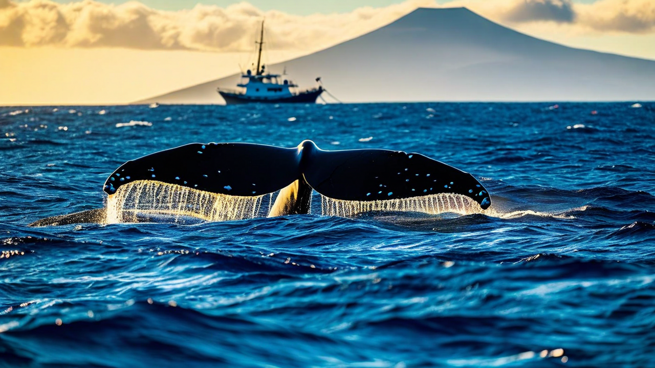 Whale watching Azores