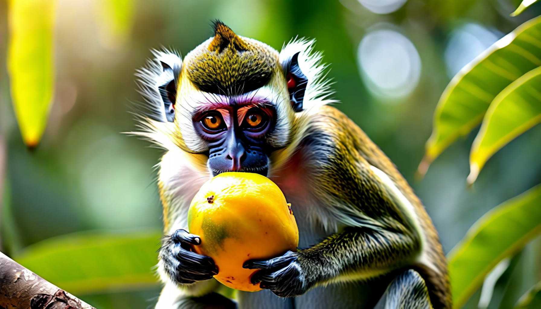 Barbados green monkey