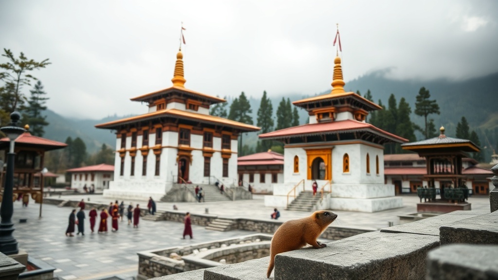 Temple in the Bumthang Valley