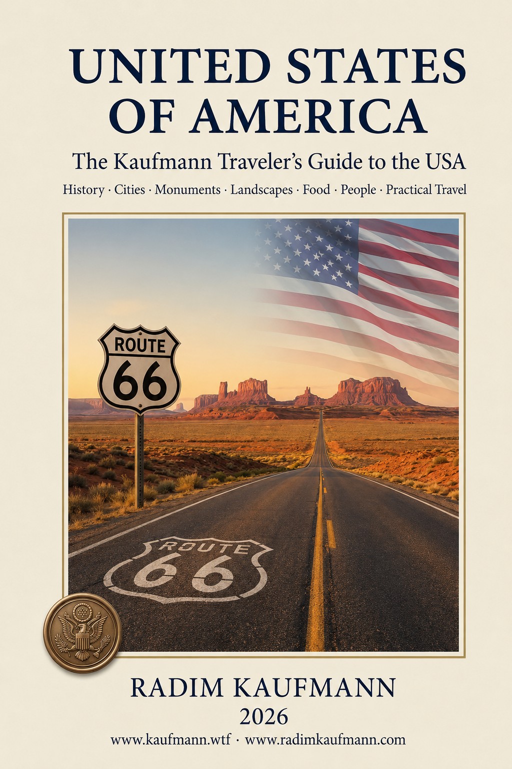 United States of America — The Kaufmann Traveler's Guide to the USA, by Radim Kaufmann
