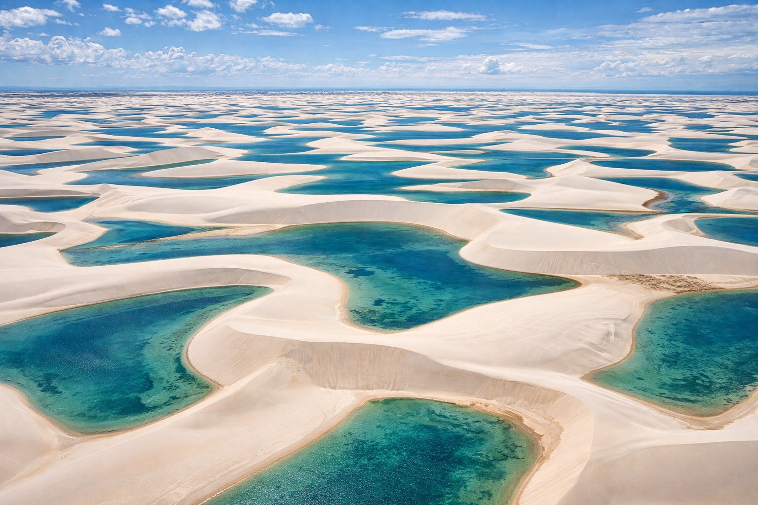 Lençóis Maranhenses lagoons