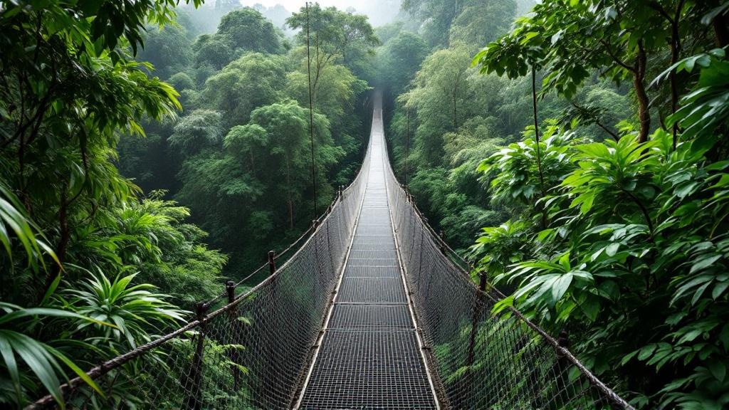 Temburong canopy walk