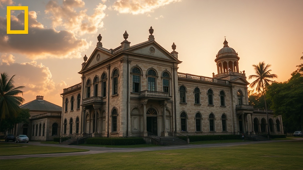 Stalin's green dacha overlooking Lake Ritsa