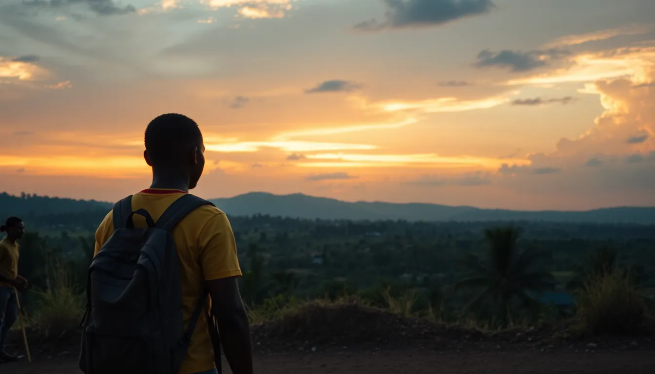 Gagra Promenade Romantic Evening