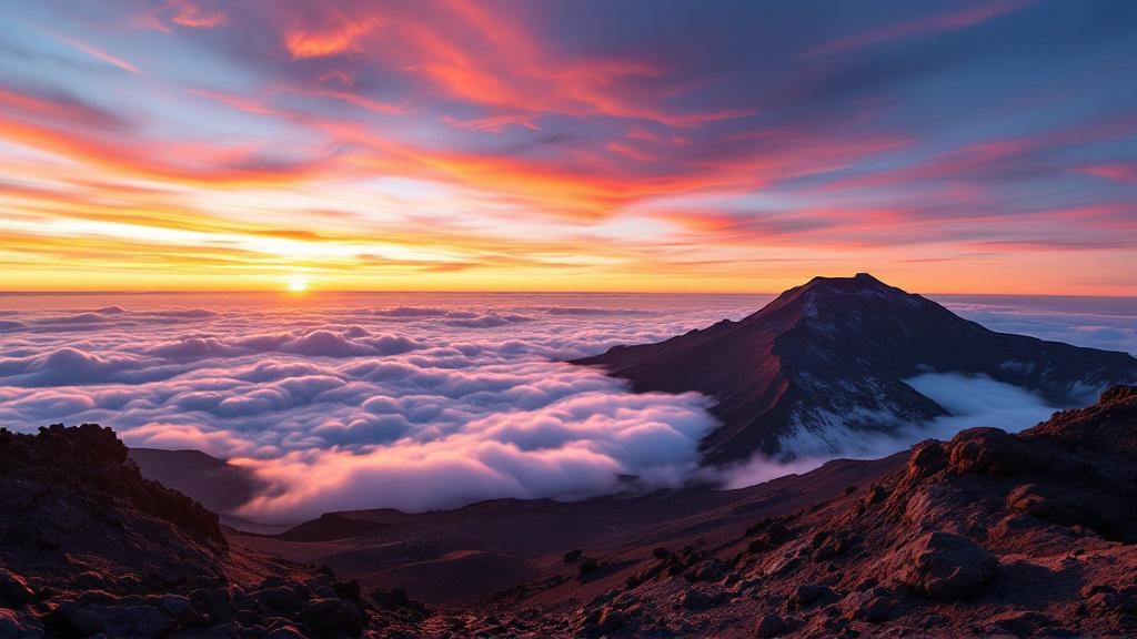 Mount Teide at sunrise