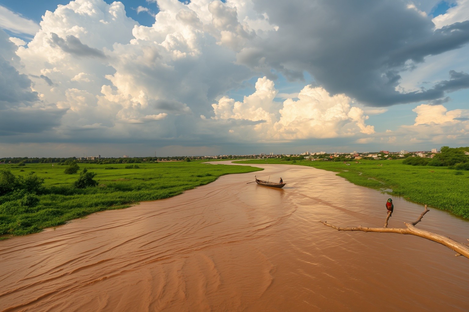 Ubangi River near Bangui