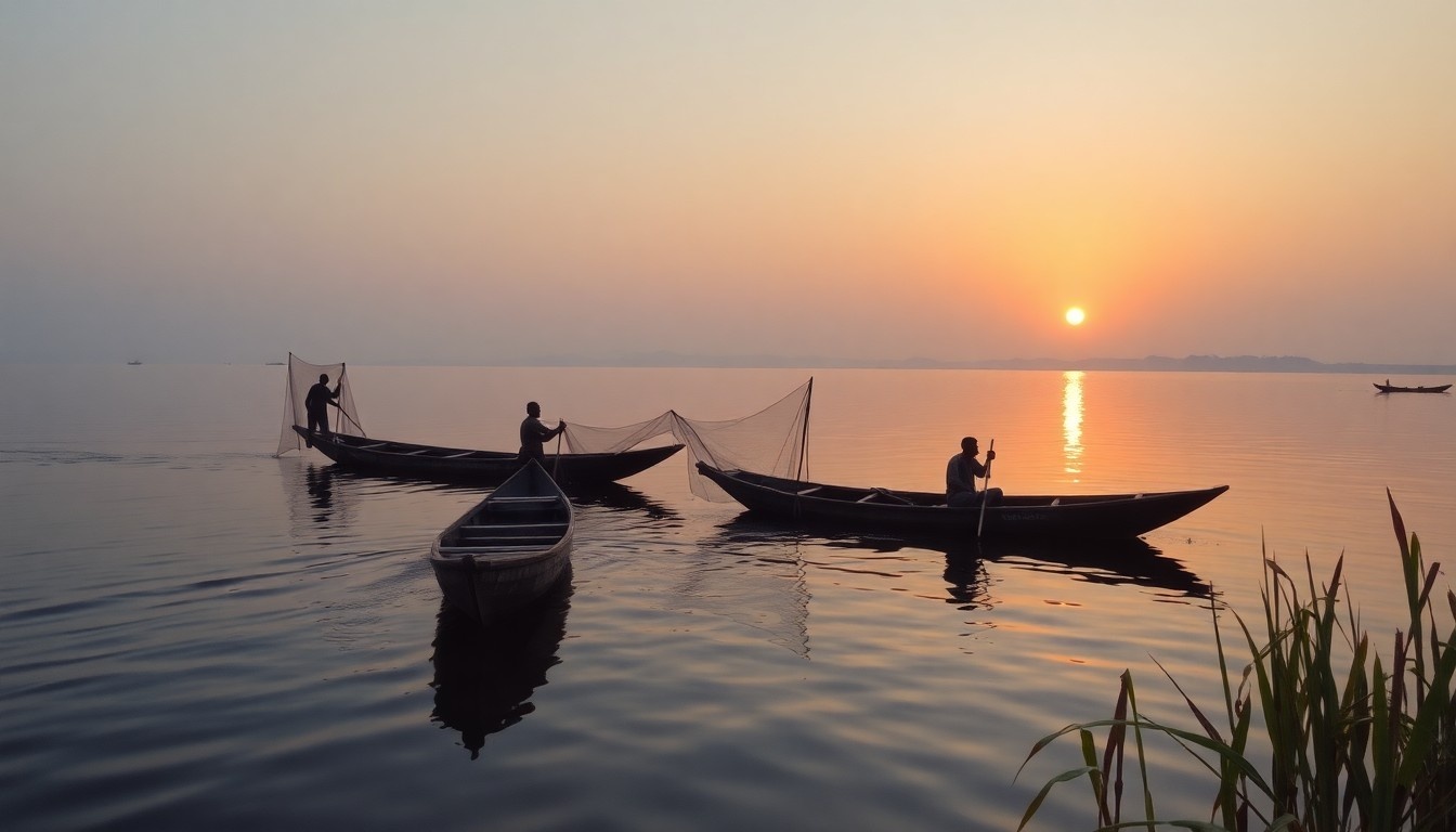 Lake Chad fishermen