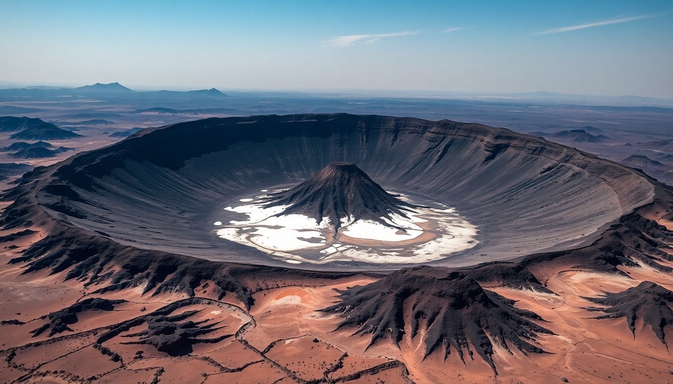 Tibesti Volcanic Landscape