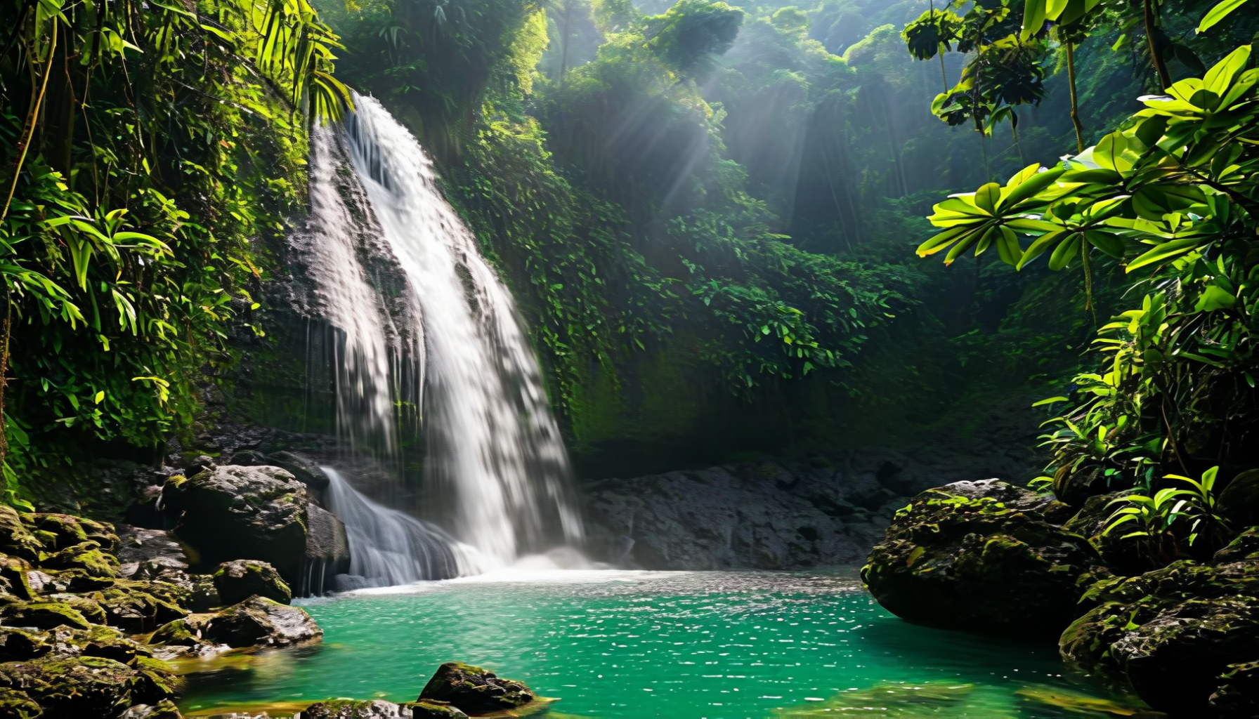 Anjouan waterfall