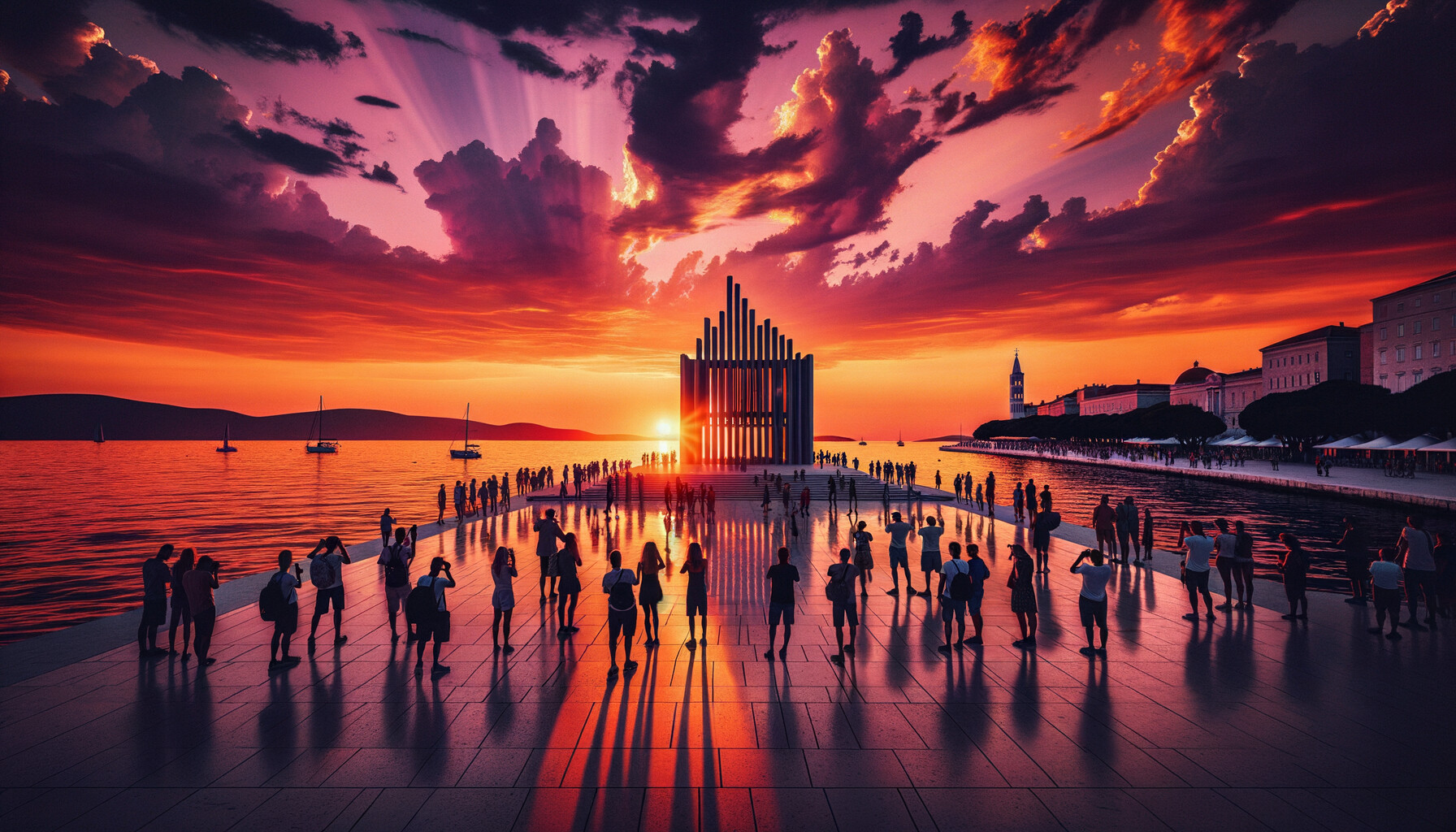 Zadar sunset