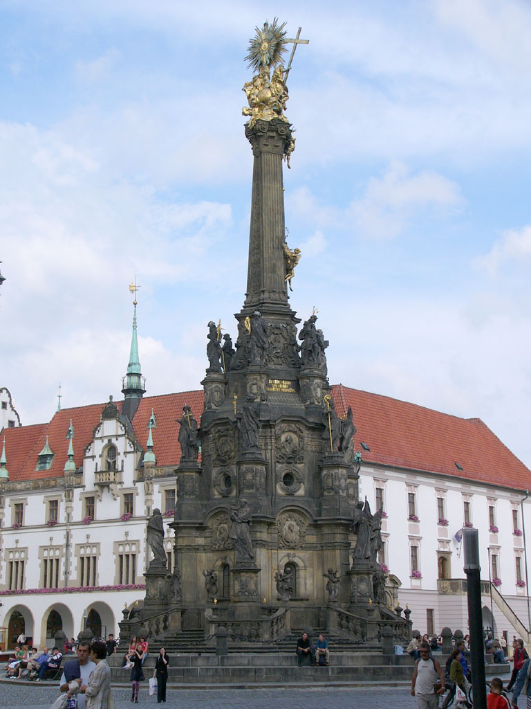 Sloup Nejsvětější Trojice v Olomouci.
