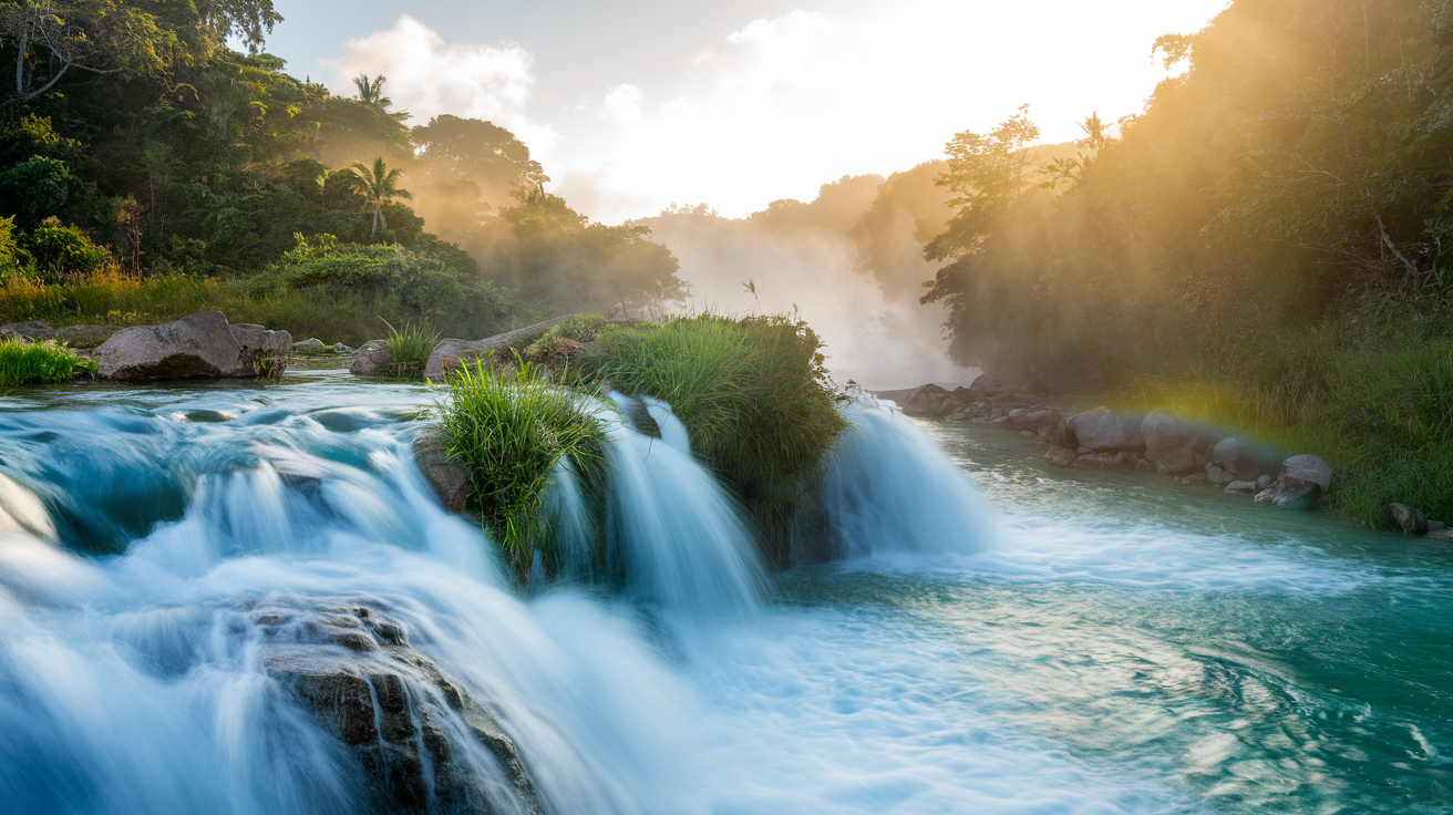 Lake Ritsa from the wooden dock