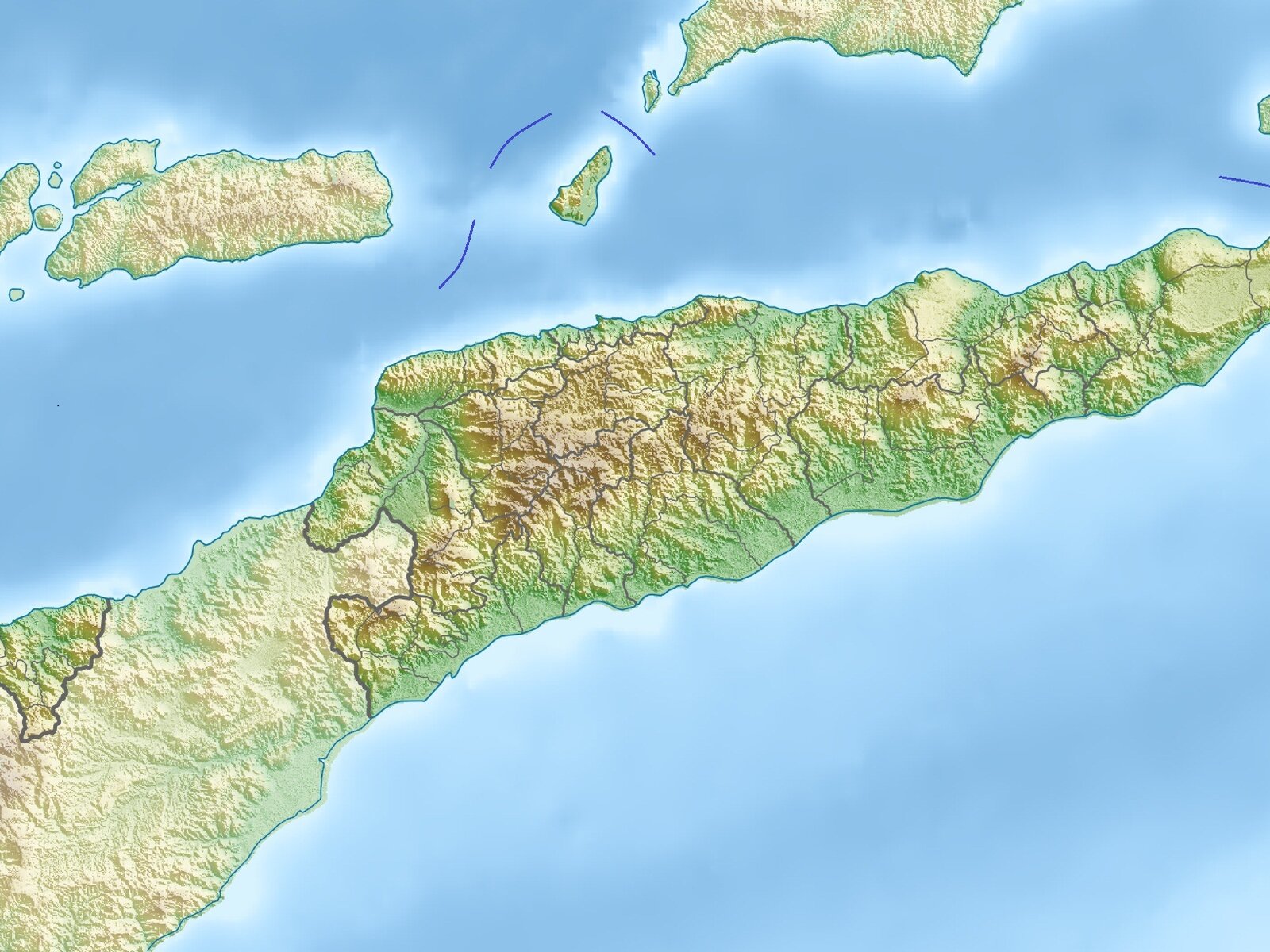 East Timor Map