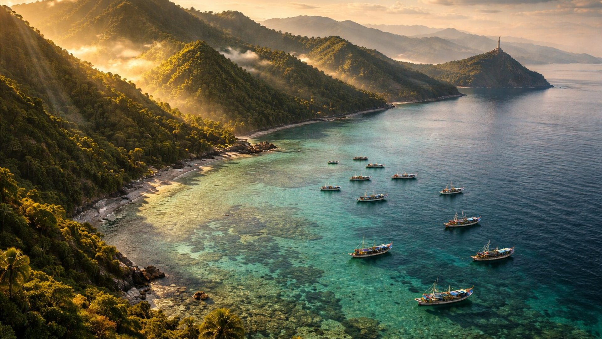 East Timor coastline