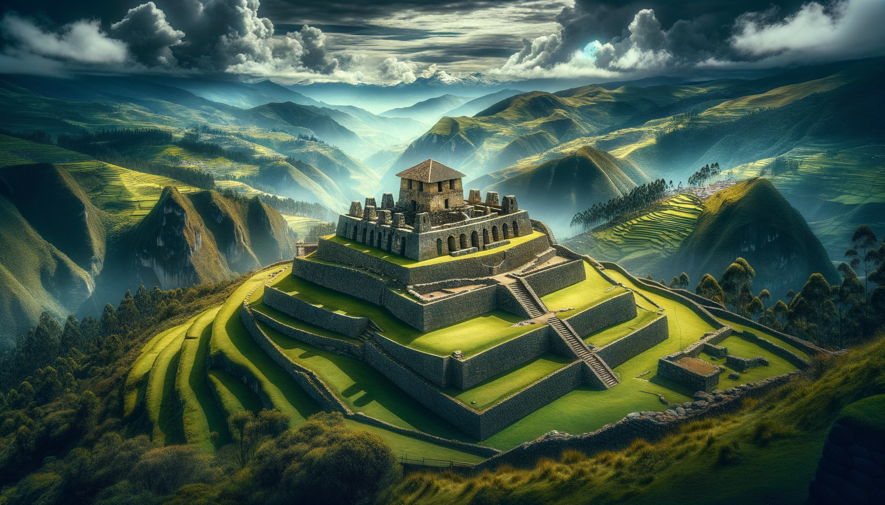 Ingapirca Inca ruins, Ecuador