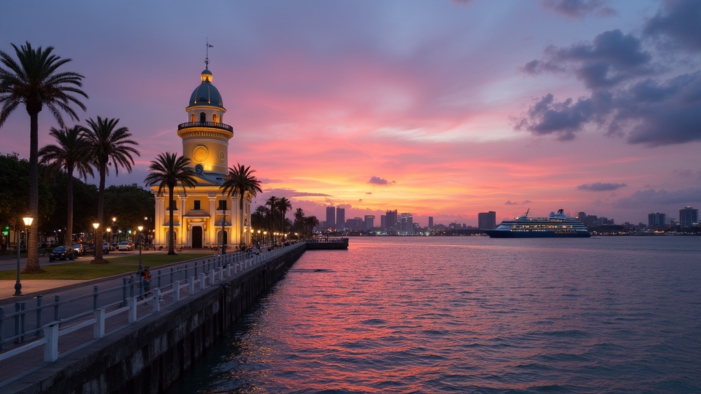 Guayaquil Malecón 2000 waterfront promenade