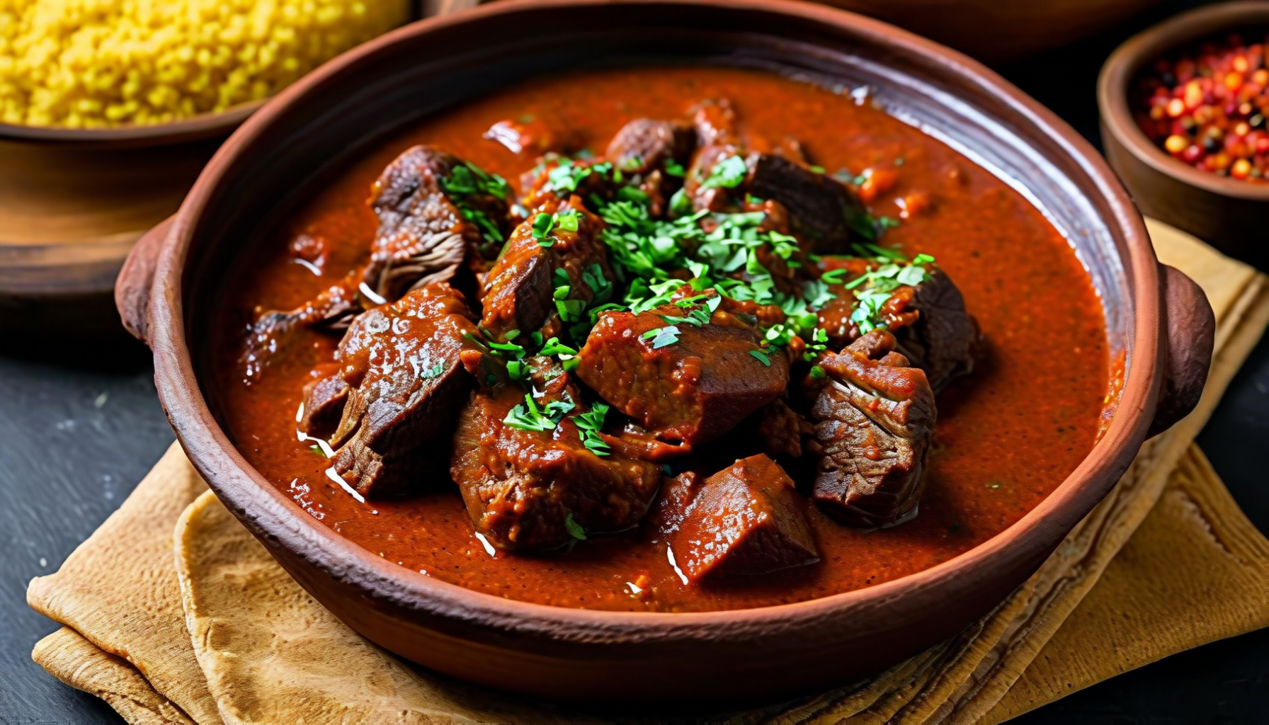 Zigni spiced beef stew