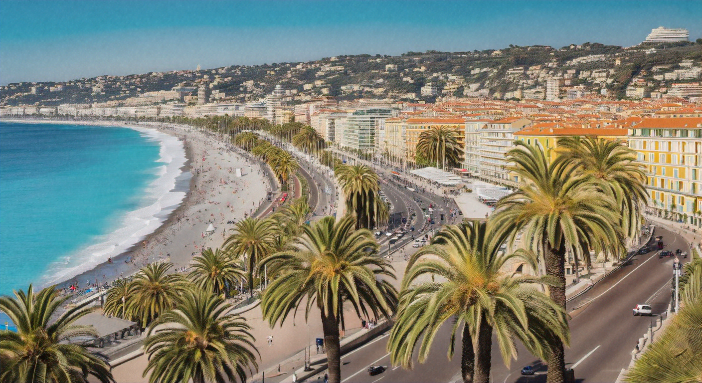 Promenade des Anglais in Nice